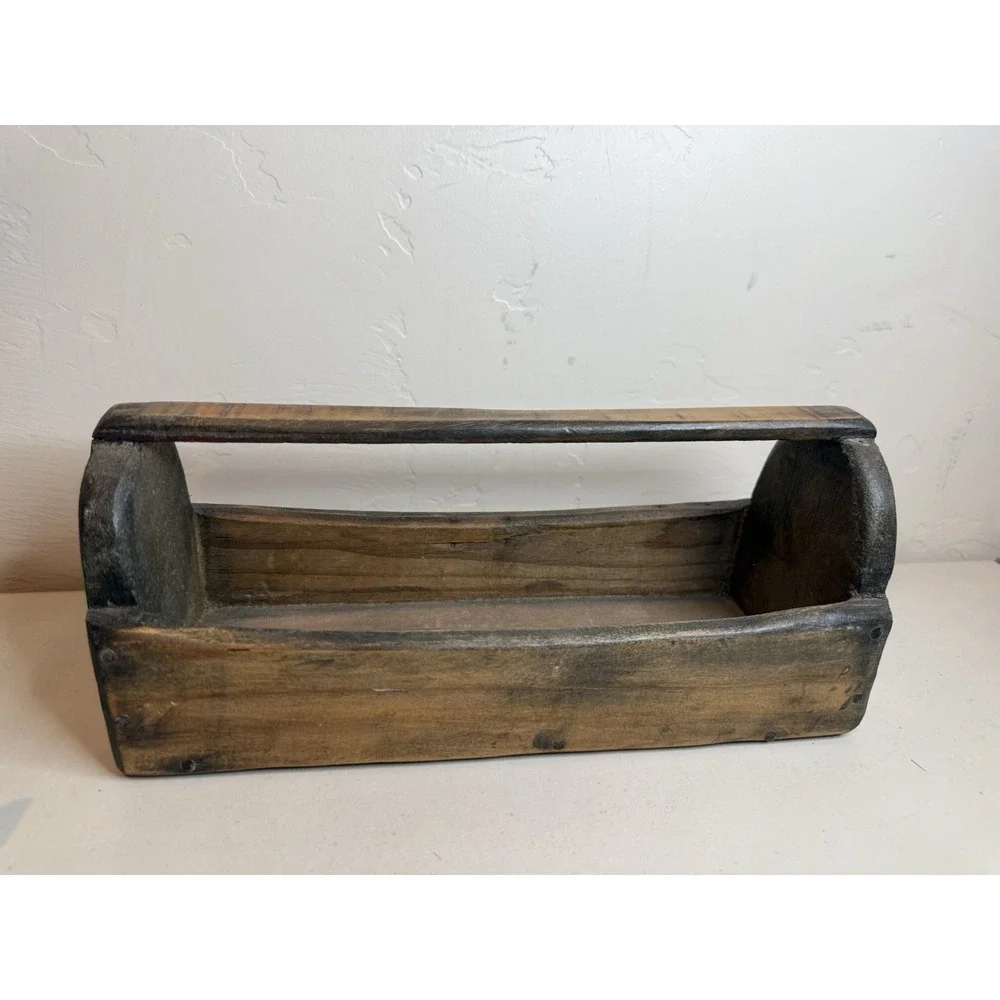 Antique Small Tool Garden Caddy 11 1/2